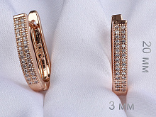 фото Серьги  fallon - (артикул - 18e01700-FF8354)